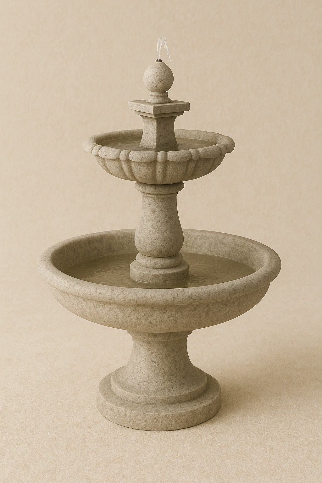 Fuente de piedra dos alturas