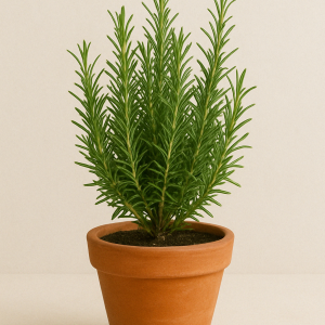 Romero en maceta de terracota